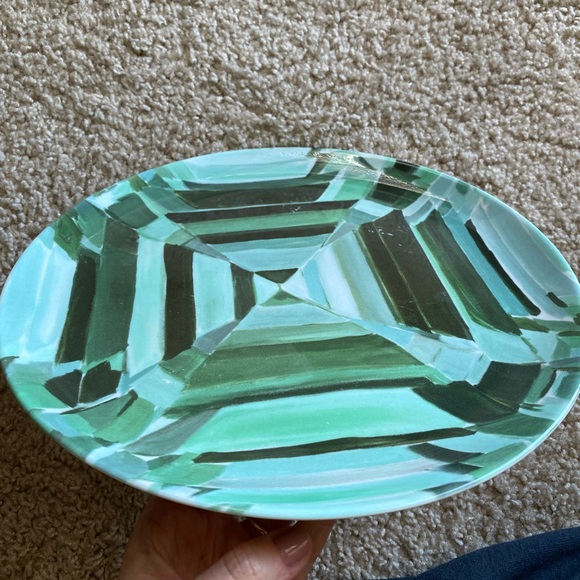 Ashley Longshore Emerald Gem Porcelain Plates - Picture 8 of 15
